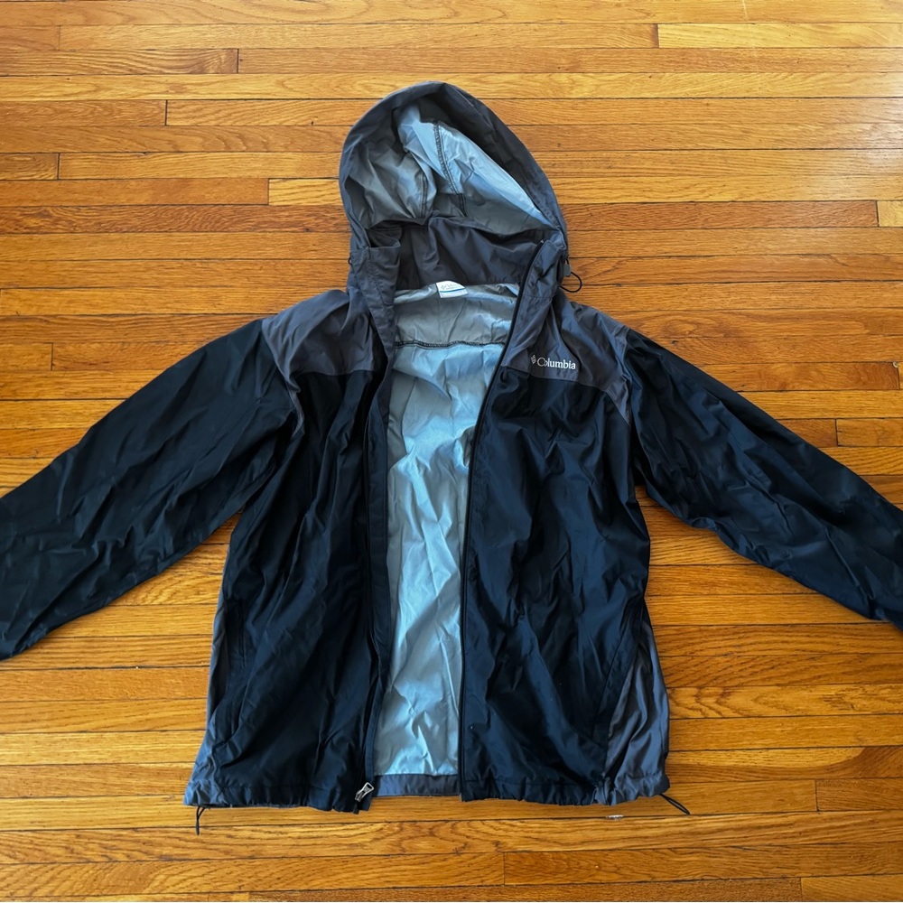 Columbia Charcoal and Light Gray Jacket